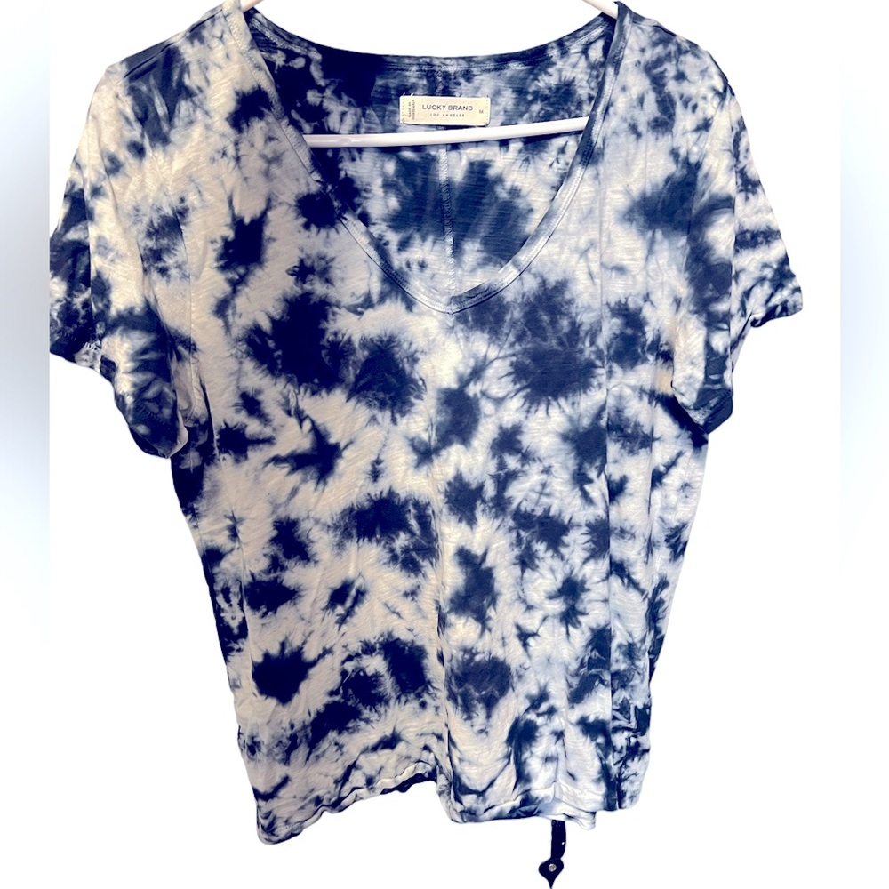 Lucky Brand sz M, Tie Dye print tshirt